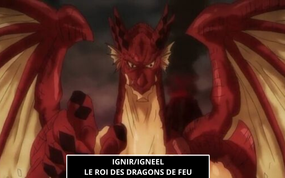 IGNEEL / IGNIR LE ROI DES DRAGONS DE FEU