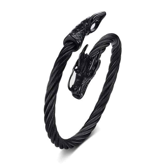 BRACELET TORQUE VIKING | DRAGON