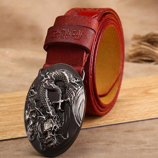 CEINTURE DRAGON 100% CUIR VÉRITABLE