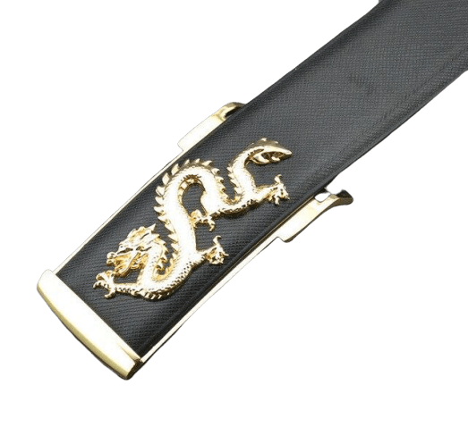 CEINTURE DRAGON EL BARCO BI-MATIÈRE