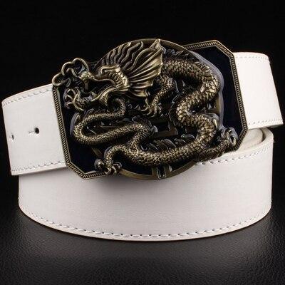 CEINTURE DRAGON EN CUIR PU