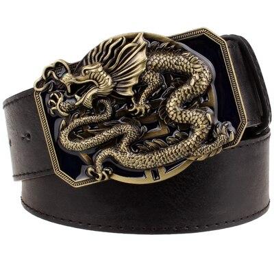 CEINTURE DRAGON EN CUIR PU