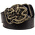 CEINTURE DRAGON EN CUIR PU