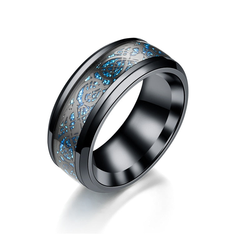 bague celtique dragon