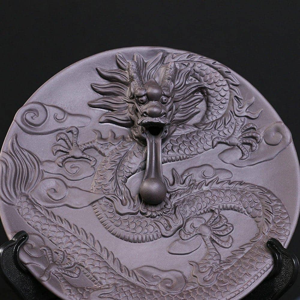 PORTE ENCENS ASSIETTE DRAGON